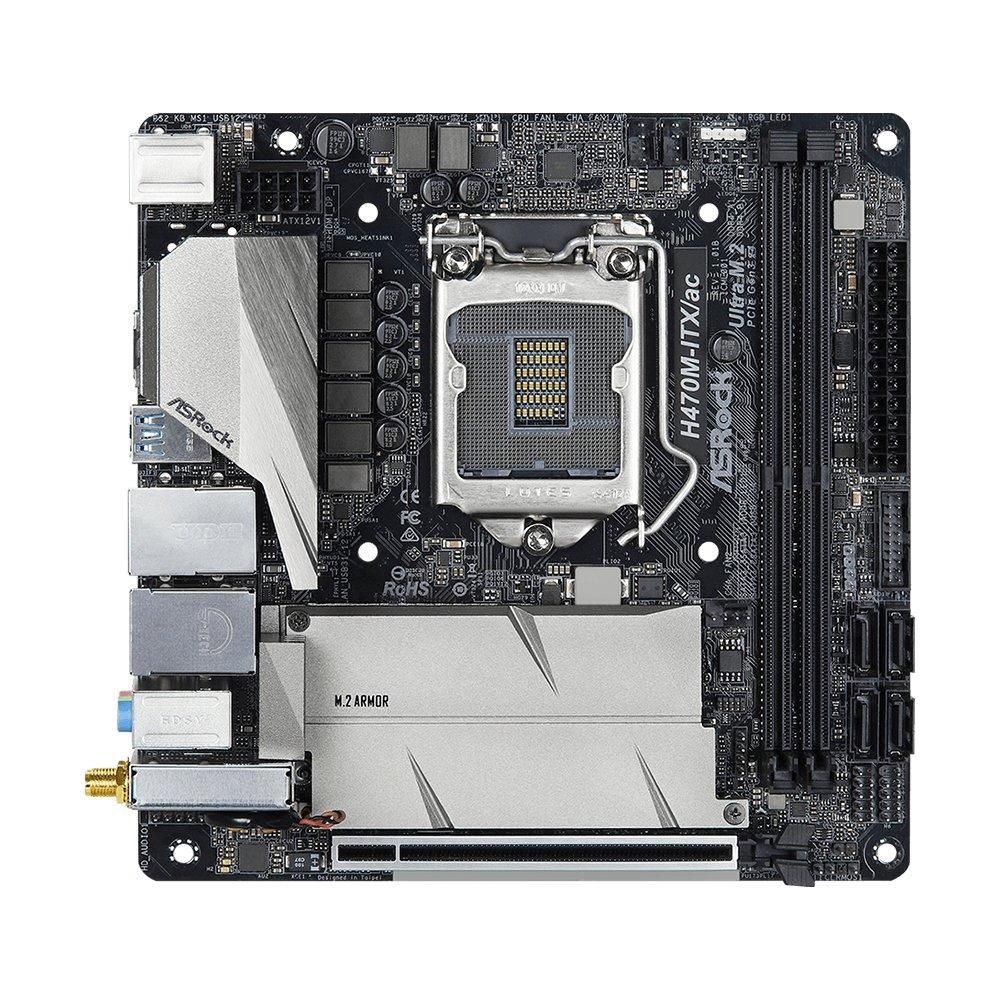 ASRock H470M-ITX/ac Mini-ITX Motherboard
