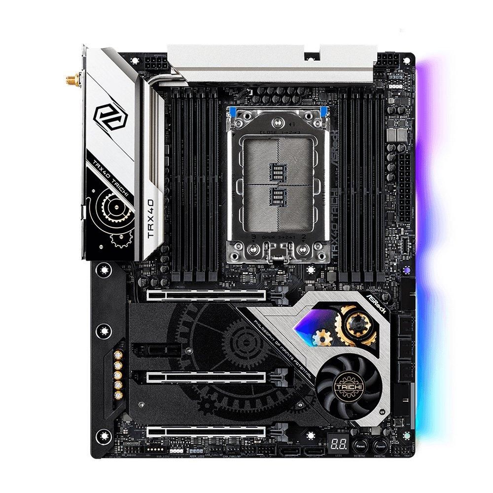 ASRock TRX40 Taichi Motherboard, AMD TRX40 Socket, DDR4 256GB, ATX