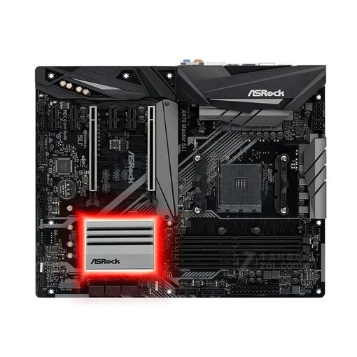 Tarjeta madre ASRock X470 Master SLI, AMD X470, 64 GB DDR4, ATX
