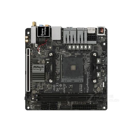 Placa base ASRock X470 Gaming-ITX/ac con zócalo AMD X470, 32GB RAM DDR4, Mini-ITX