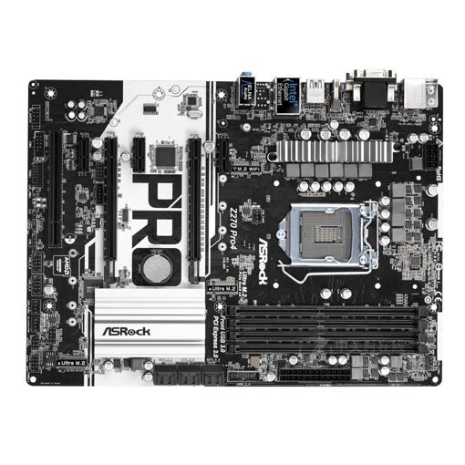 Placa base ASRock Z270 Pro4, Intel Z270, LGA 1151, DDR4 64GB, ATX