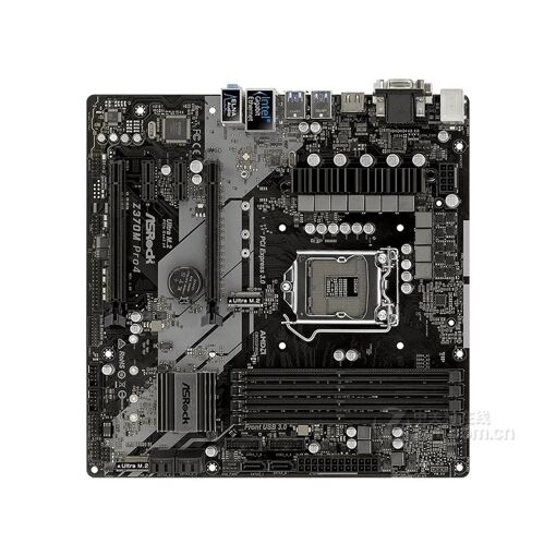 Tarjeta madre ASRock Z370M Pro4, Intel Z370, LGA 1151, DDR4 64GB, Micro ATX