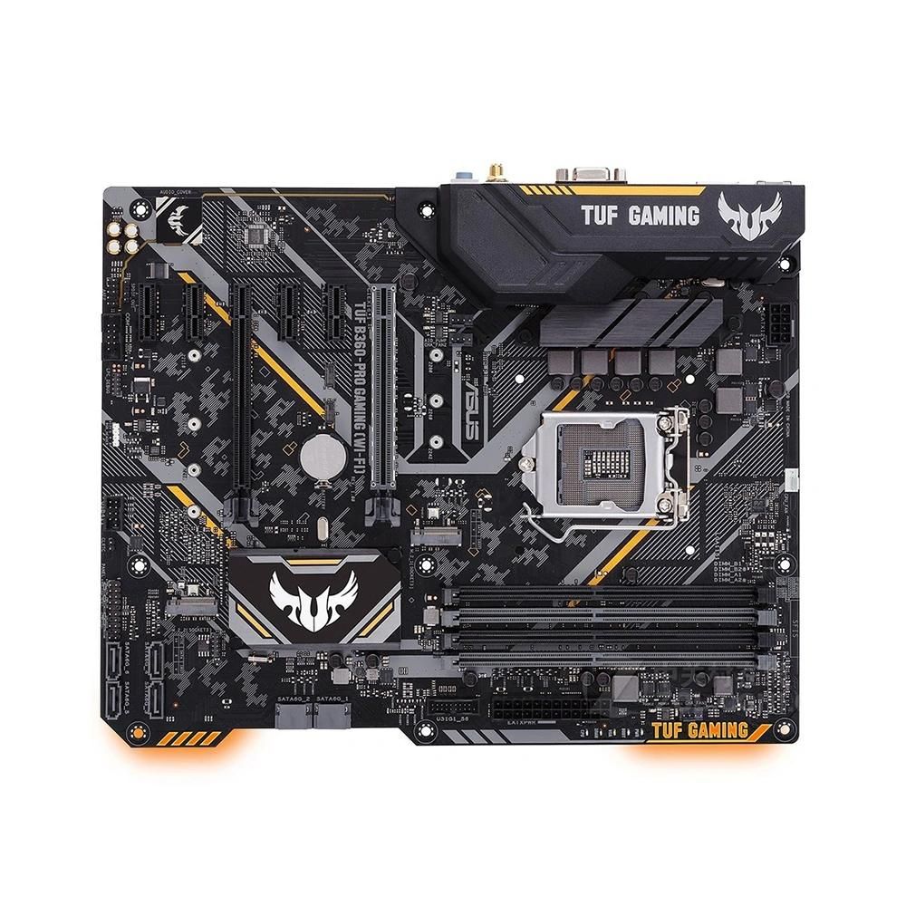 ASUS TUF B360-PRO GAMING Motherboard (Wi-Fi) - Intel B360, LGA 1151, DDR4 64GB, ATX