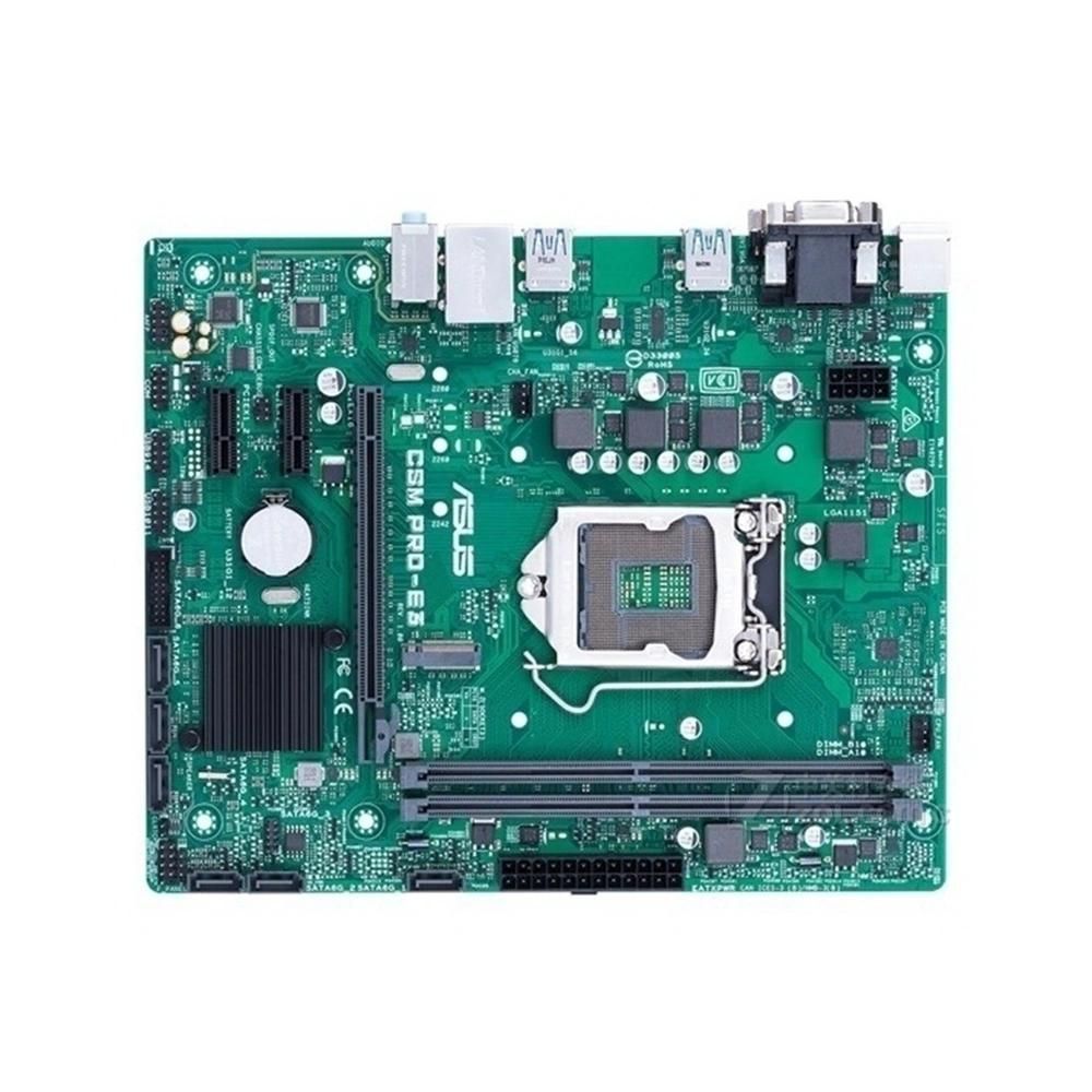 ASUS CSM PRO-E3 Motherboard, Intel B360, LGA 1151, DDR4 32GB, Micro ATX