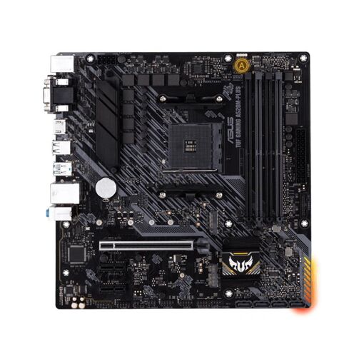 Tarjeta madre ASUS TUF Gaming A520M-PLUS (AMD A520, conector AM4, 128 GB DDR4, formato Micro ATX)