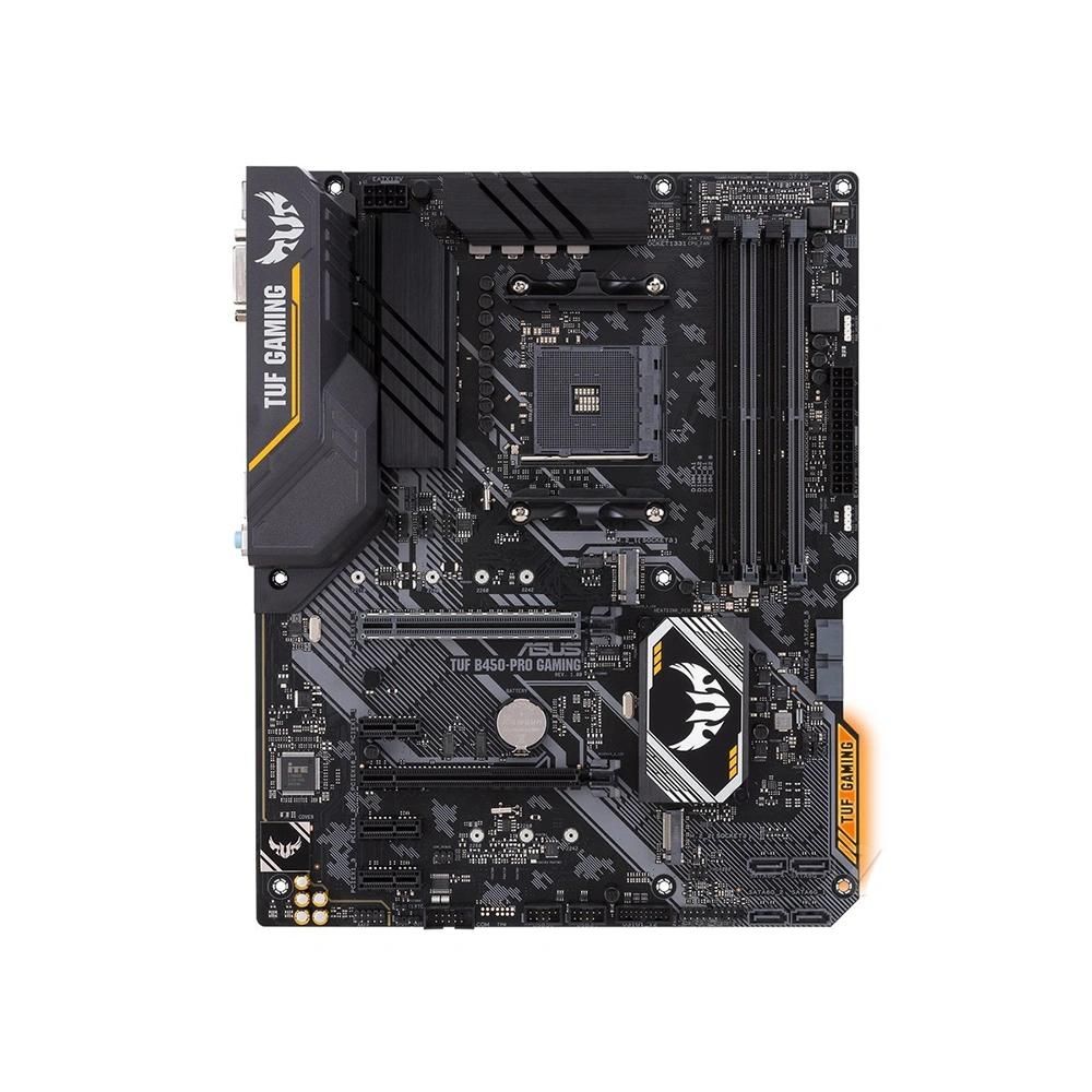 ASUS TUF B450-PRO GAMING Motherboard, AMD B450, DDR4 64GB, ATX