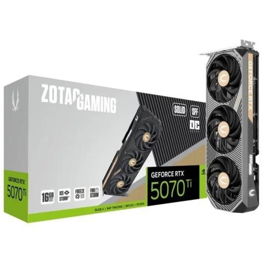 Zotac Gaming GeForce RTX 5070 Ti SOLID SFF - OC Edition Graphics Card