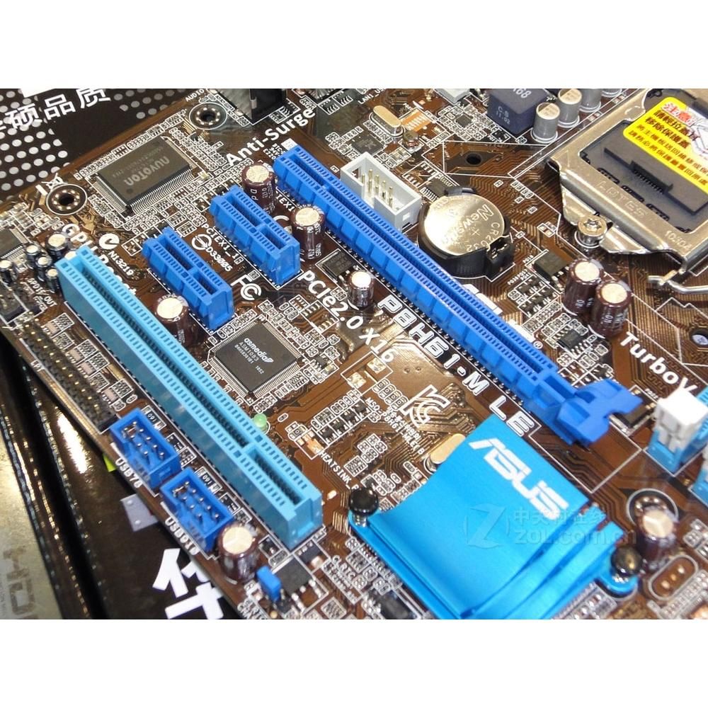 Asus P8H61-M LE Motherboard - Intel H61, LGA 1155, DDR3 16GB, Micro ATX