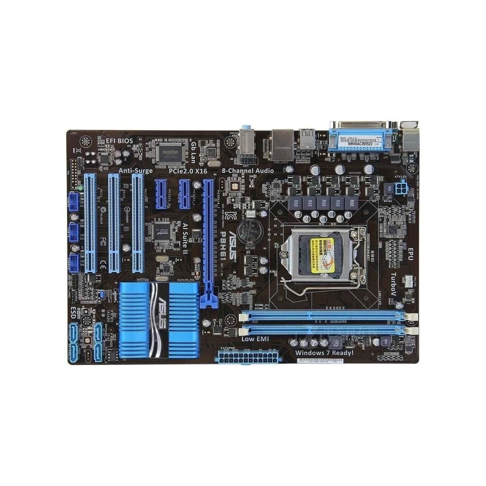 ASUS P8H61 Motherboard - Intel H61, LGA 1155, DDR3 16GB, ATX