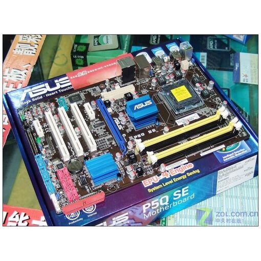 Placa base ASUS P5Q SE - Intel P45, LGA 775, DDR2, 16GB, ATX