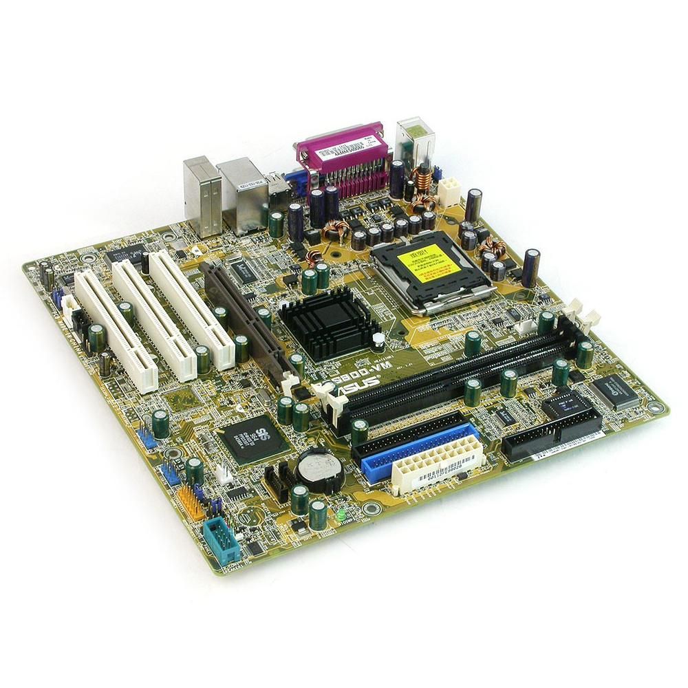 ASUS P5S800-VM Motherboard, SiS 661FX, LGA 775, 2GB, Micro ATX