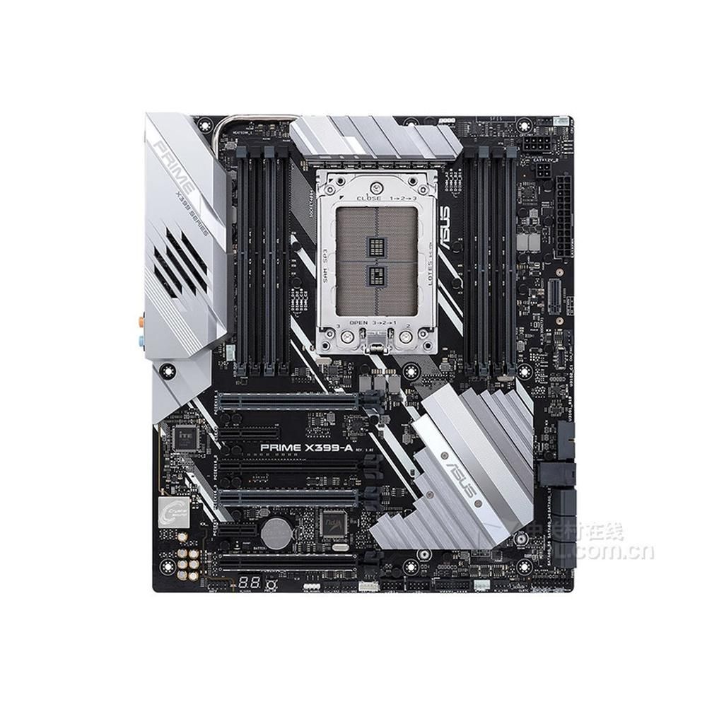 ASUS Prime X399-A Motherboard - AMD X399, DDR4 128GB, E-ATX (Socket TR4)