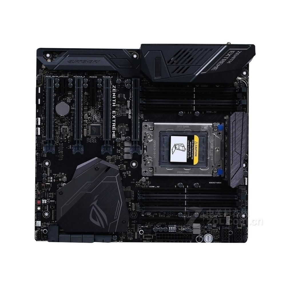 ASUS ROG Zenith Extreme Motherboard - AMD X399, DDR4 128GB, E-ATX (Socket TR4)