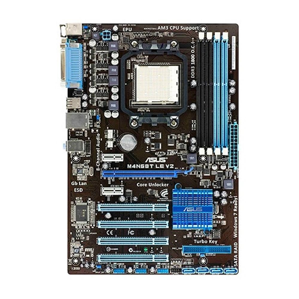 ASUS M4N68T LE V2 Motherboard, NVIDIA nForce630A, AM3 Socket, 16GB DDR3, ATX