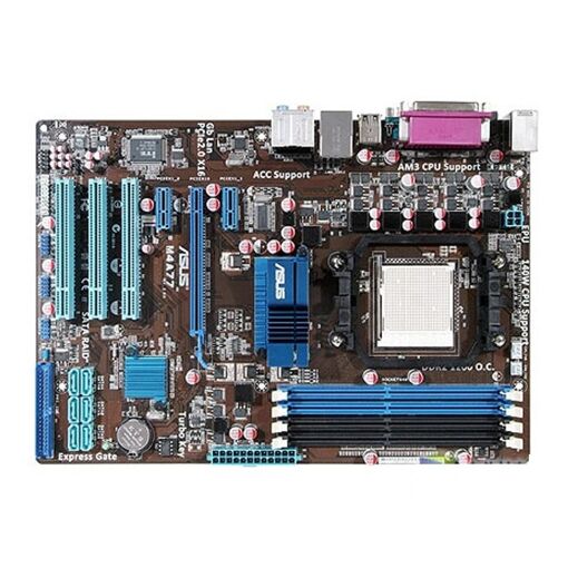 Placa base ASUS M4A77 AMD 770, con ranura AM2/AM2+/AM3, 16GB DDR2, ATX