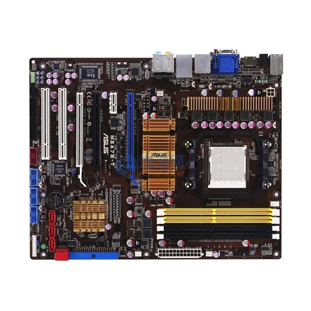 ASUS M3A78-T Motherboard, AMD 790GX, Socket AM2/AM2+, DDR2 8GB, ATX