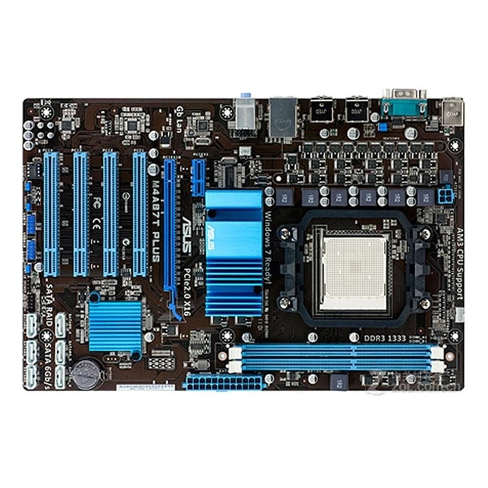 ASUS M4A87T PLUS AMD 870 Motherboard - Socket AM3, DDR3 8GB, ATX