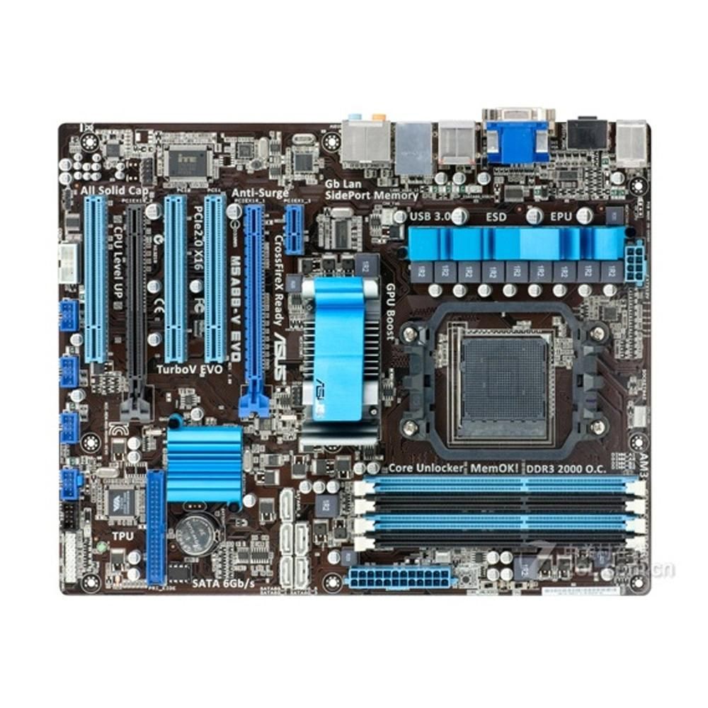 ASUS M5A88-V EVO AMD 880G Motherboard