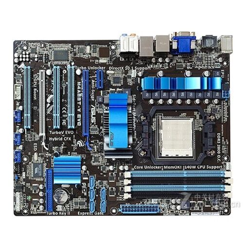 Placa base Asus M4A88T-V EVO AMD 880G (Socket AM3, 16GB DDR3, ATX)