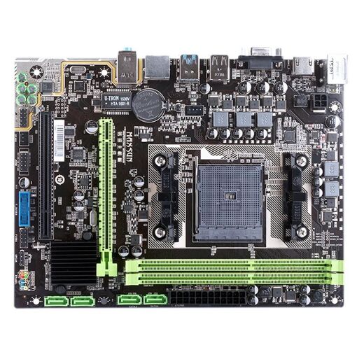 Placa base MAXSUN MS-A86FX M.3, AMD A68H, zócalo FM2/FM2+, 16 GB DDR3, Micro ATX (24,5 x 19,5 cm)