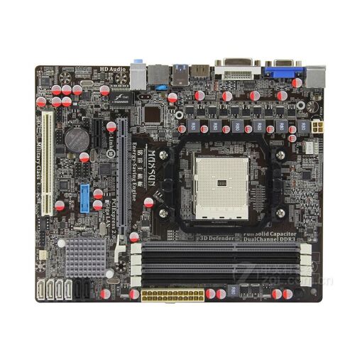 Placa base MAXSUN MS-A75MU3 Pro AMD A75 Socket FM1 DDR3 Micro ATX
