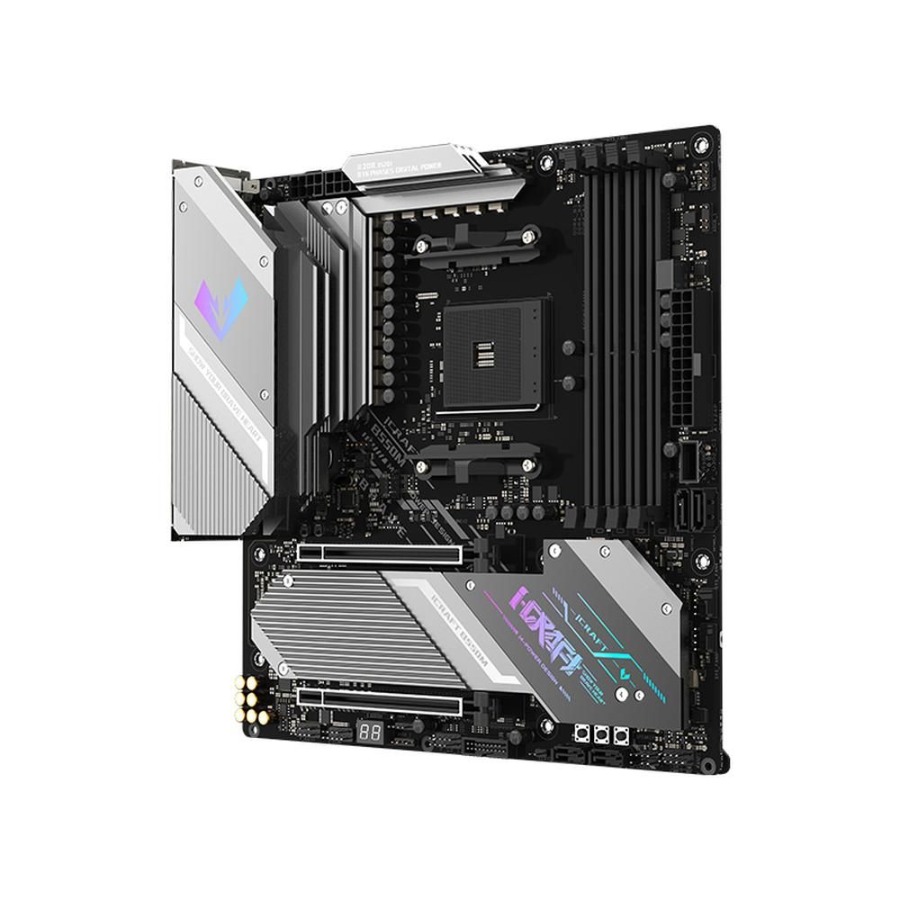 MAXSUN MS-iCraft B550M WIFI Motherboard, AMD B550, Socket AM4, DDR4 128GB, Micro ATX