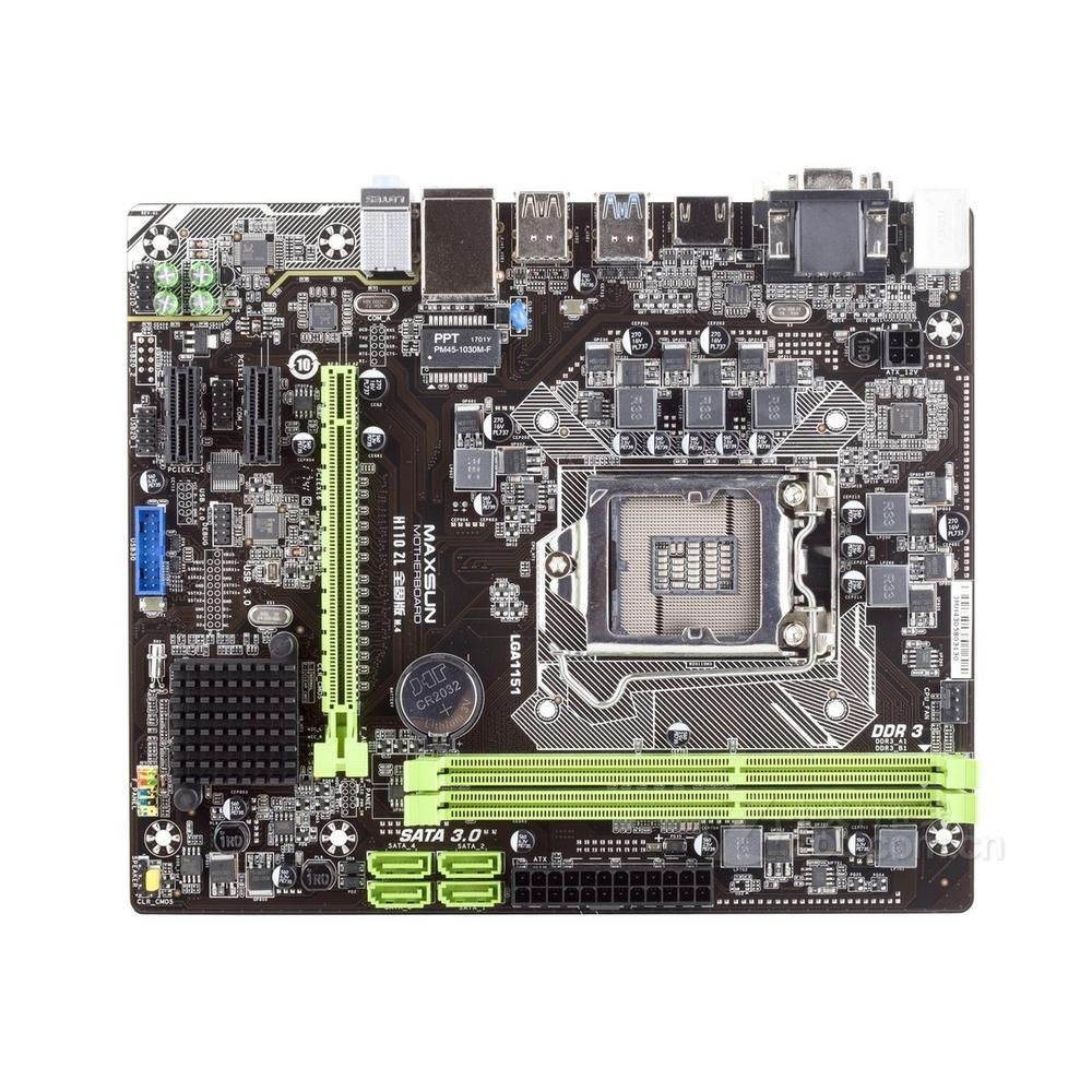 MAXSUN MS-H110ZL M.2 Intel H110 Motherboard