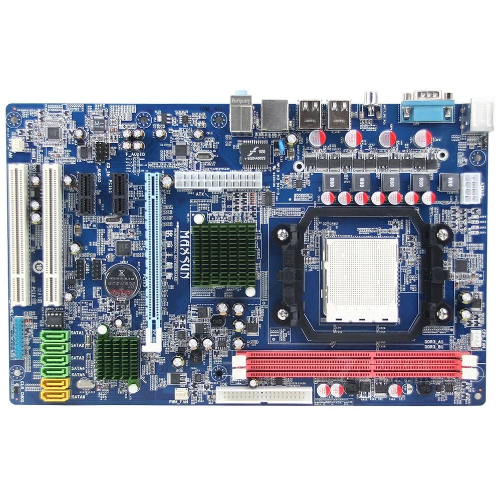 MAXSUN MS-M3A770E AMD 770 Socket AM3 DDR3 ATX Motherboard