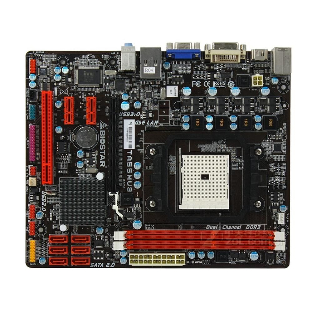 Biostar TA55MU3 AMD A55 Micro ATX Motherboard