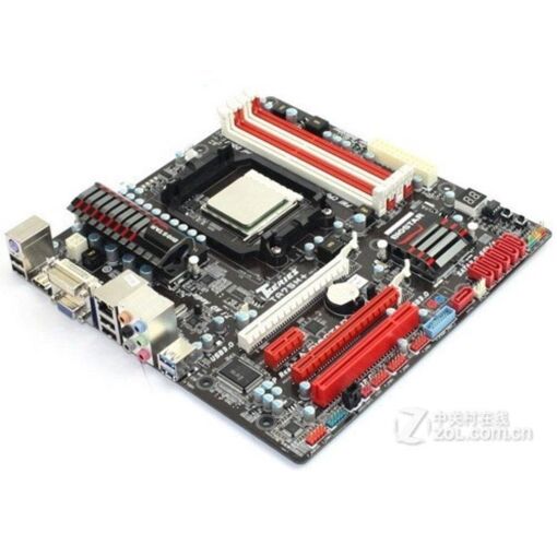 Placa base Biostar TA75M+ con socket FM1 AMD A75, 32GB DDR3, formato Micro ATX (24.4x22.5cm)