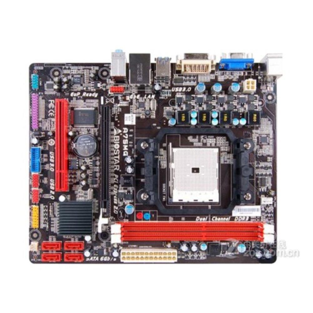 Biostar A75MG AMD A75 Motherboard, DDR3 16GB, Micro ATX (Socket FM1)