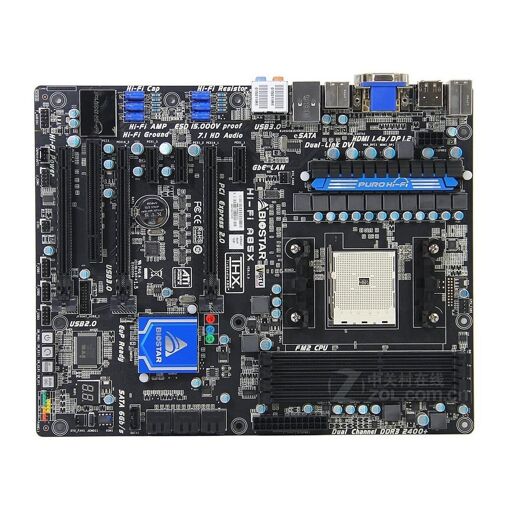Placa base Biostar Hi-Fi A85X AMD A85X Socket FM2 64GB DDR3 ATX