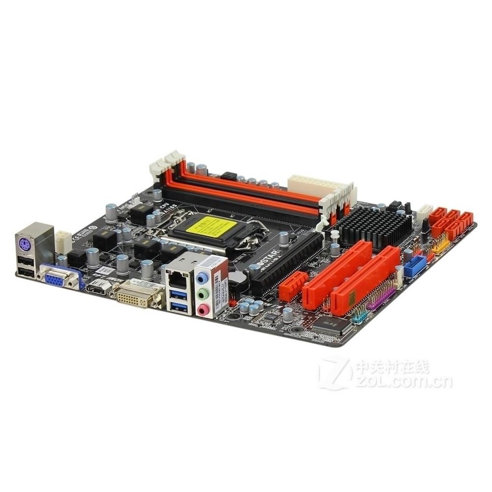 Biostar B75MU3+ Motherboard, Intel B75, LGA 1155, DDR3, 32GB, Micro ATX