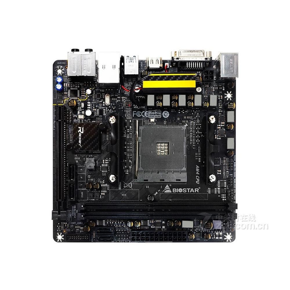 Biostar B350GTN AMD B350 Motherboard, DDR4 32GB, Mini-ITX (Socket AM4)