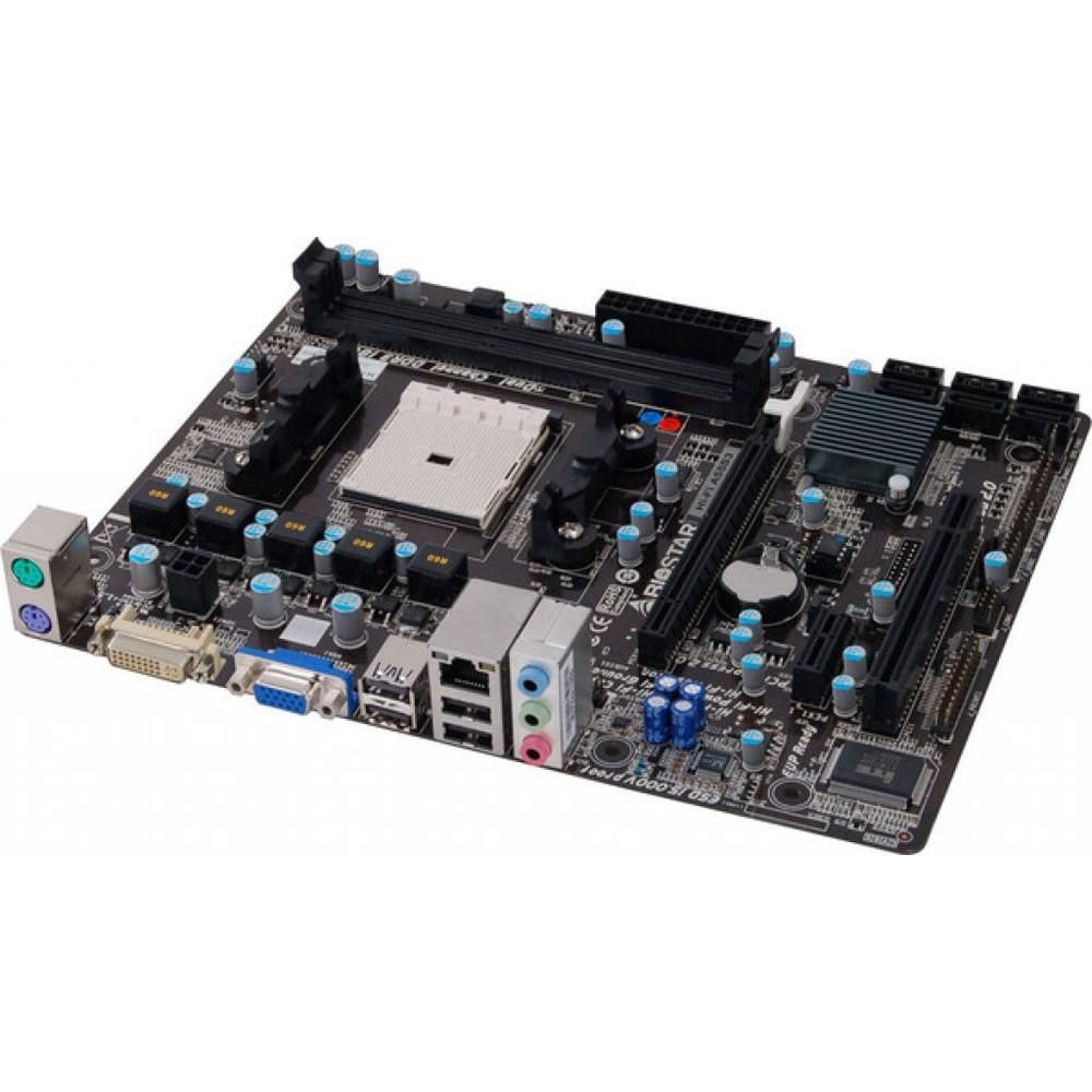 Biostar Hi-Fi A55S3 Motherboard, AMD A55 Socket FM2, 32GB DDR3, Micro ATX (32x22cm)