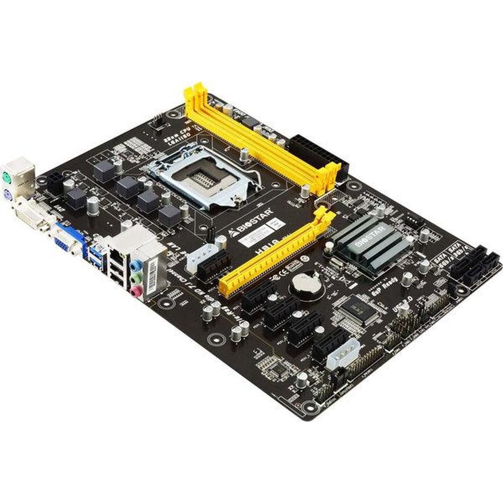Biostar H81A Motherboard, Intel H81, LGA 1150, DDR3 16GB, ATX