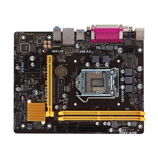 Placa base Biostar H110MDS2 PRO D4, Intel H110, LGA 1151, DDR4, 32GB, Micro ATX