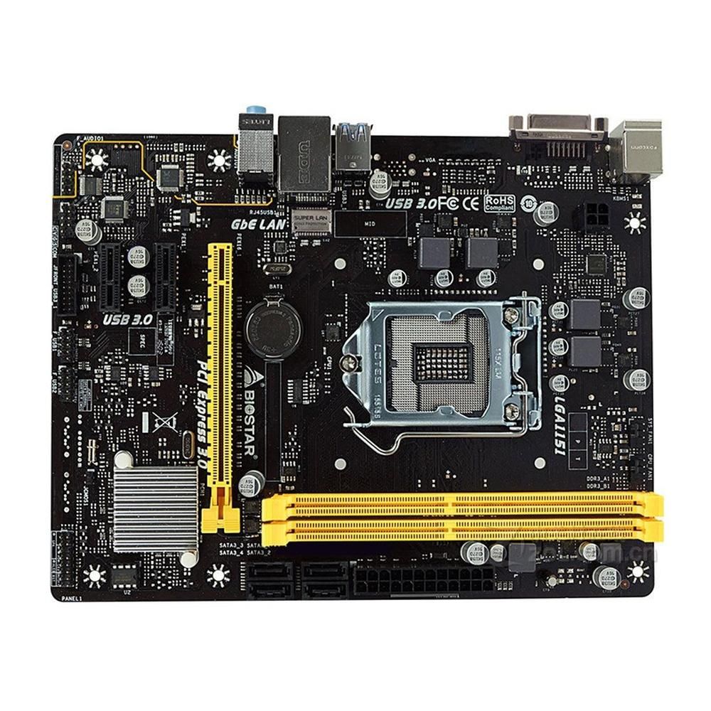Biostar H110MD4 Motherboard, Intel H110, LGA 1151, DDR4 32GB, Micro ATX