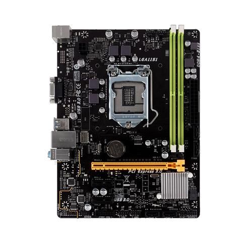 Biostar H110MLC Motherboard, Intel H110, LGA 1151, DDR4 32GB, Micro ATX