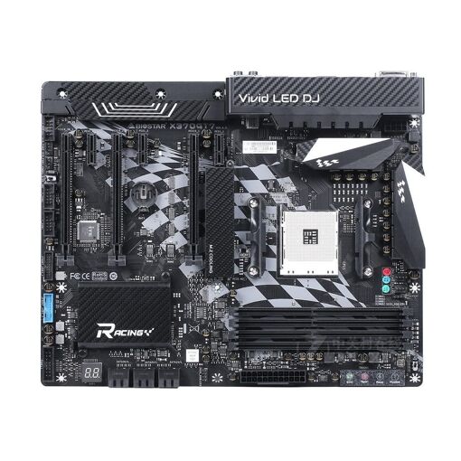 Placa base Biostar X370GT7, AMD X370, Socket AM4, DDR4 64GB, ATX, 30.5x24.4cm