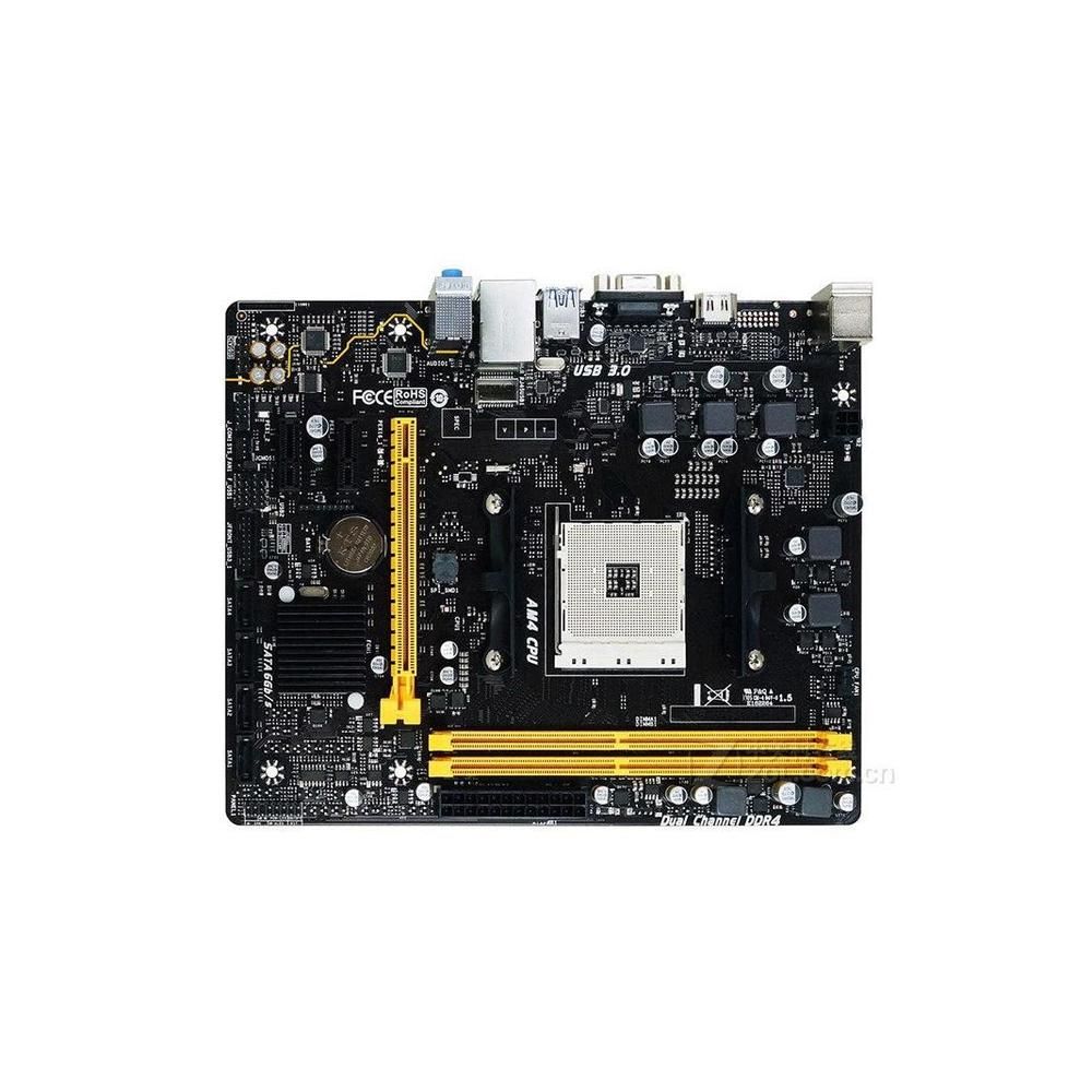 Biostar A320MH PRO Motherboard, AMD A320, Socket AM4, DDR4 32GB, Micro ATX (22.6x18.4cm)