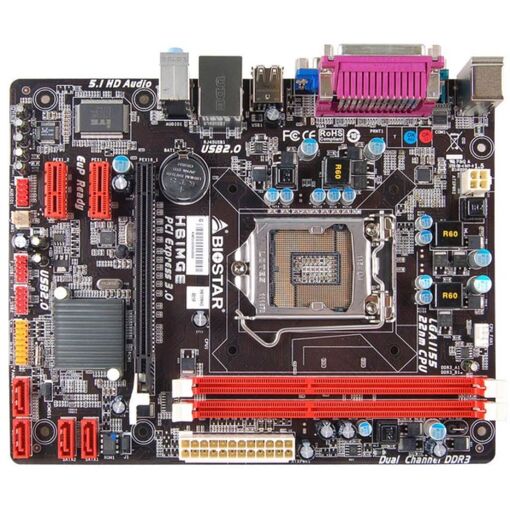 Placa base Biostar H61MGE, Intel H61, LGA 1155, DDR3 16GB, Micro ATX