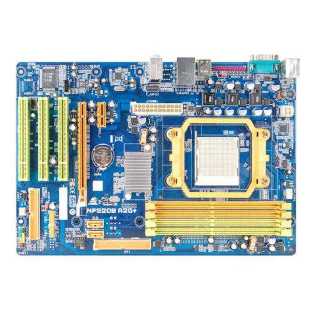 Biostar NF520B A2G+ Motherboard, NVIDIA nForce 520LE, DDR2 16GB, AM2/AM2+/AM3 Socket, ATX Form Factor