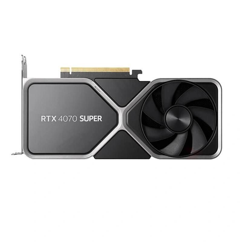 Nvidia GeForce RTX 4070 SUPER Graphics Card 12GB GDDR6X 192-bit PCI Express 4.0 16x 21000MHz