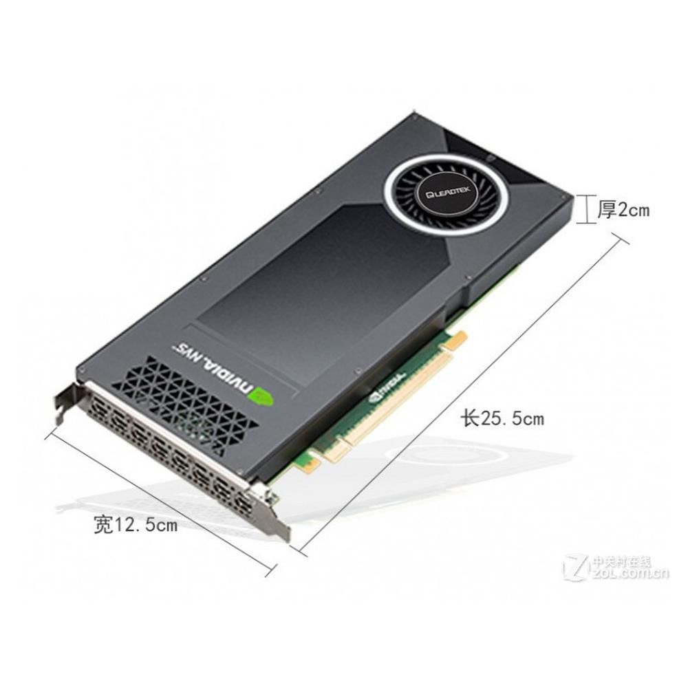 Quadro NVS810 4GB GDDR3 Graphics Card PCI Express 3.0 16x
