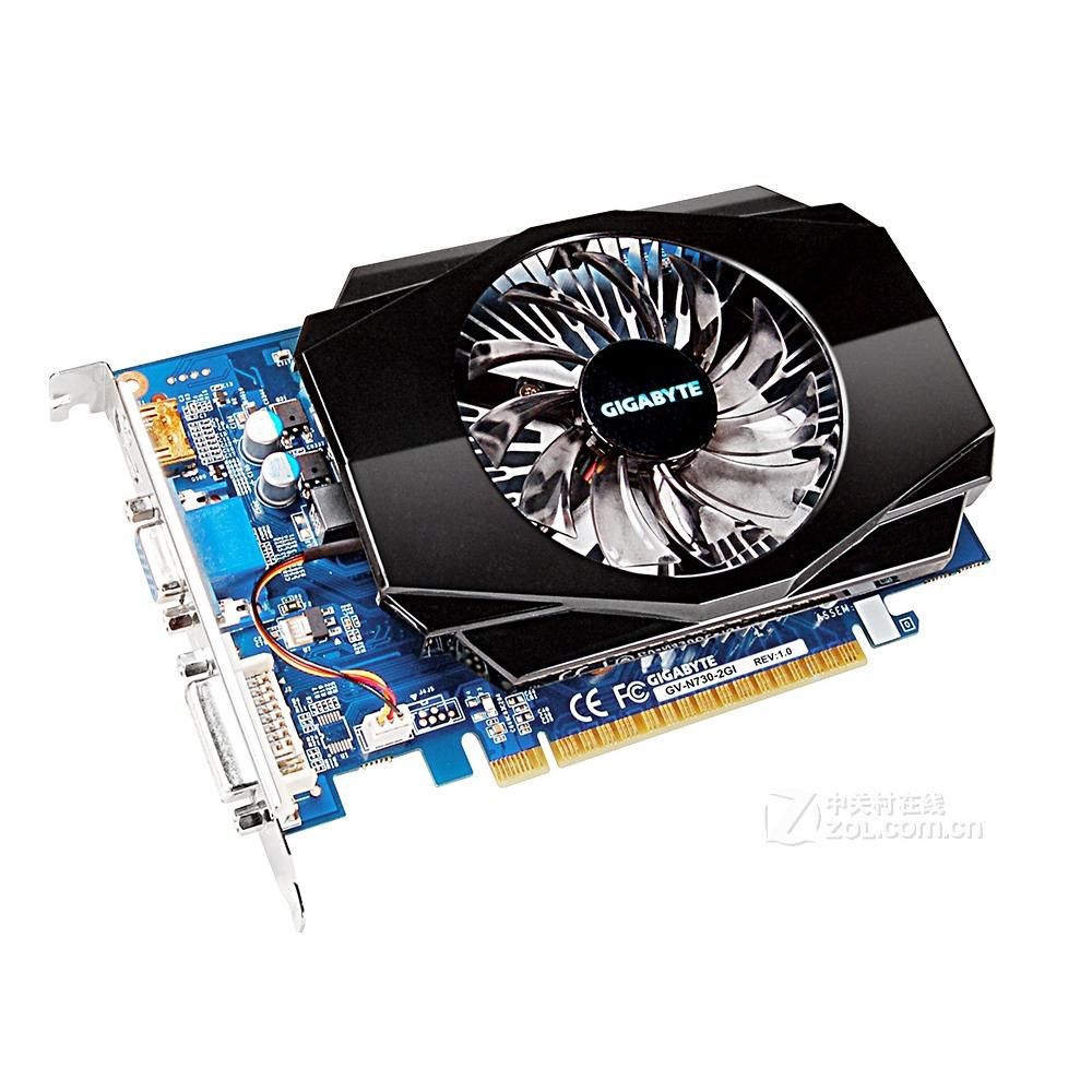 Gigabyte GeForce GT 730 Graphics Card 2GB GDDR3 128-bit PCI Express 2.0 x16 1600MHz