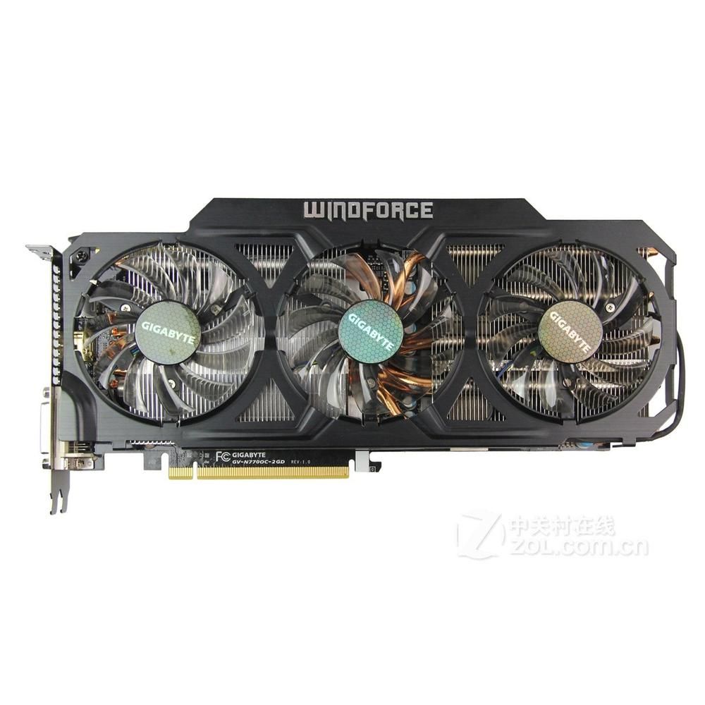 Gigabyte GeForce GTX 770 Graphics Card 2GB GDDR5 256-bit PCI Express 3.0 16x 7010MHz