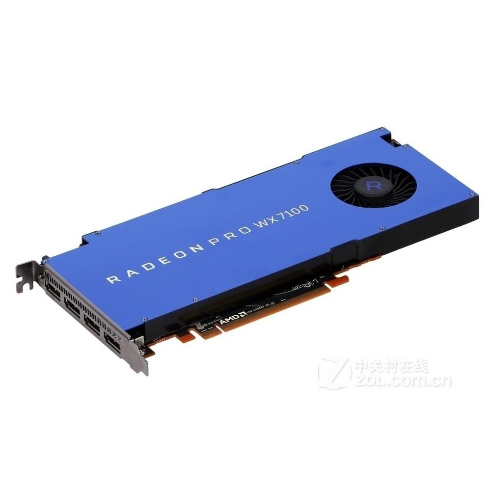AMD Radeon Pro WX 7100 Graphics Card 8GB GDDR5 256-bit PCI Express 3.0 x16