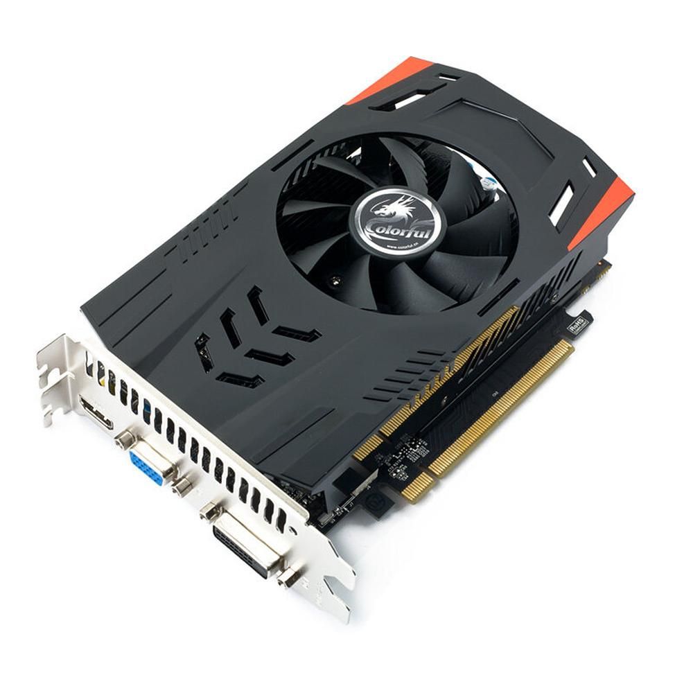 Colorful NVIDIA GeForce GTX 650 GPU - 1GB GDDR5, 128-bit PCI Express 3.0, 16x, 5000MHz