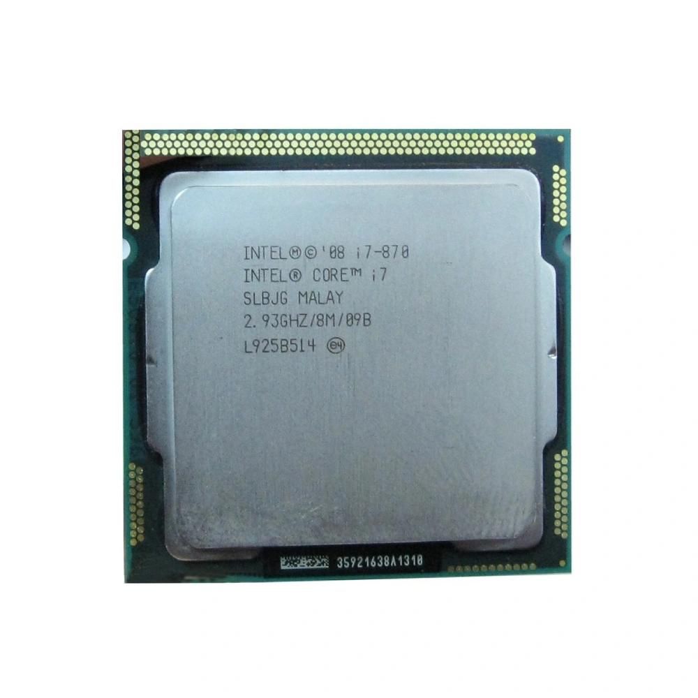 Intel Core i7 870 Processor, 2.93GHz, 4 Cores, 8 Threads, 45nm, LGA 1156, 95W